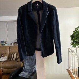 WOMANS LOFT  DENIM BLAZER SIZE 2